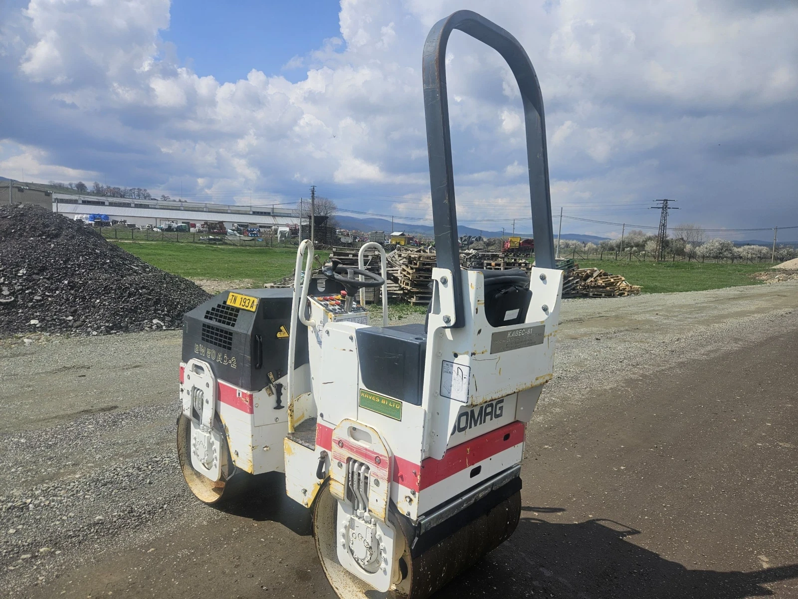 Валяк BOMAG BW80 - изображение 3