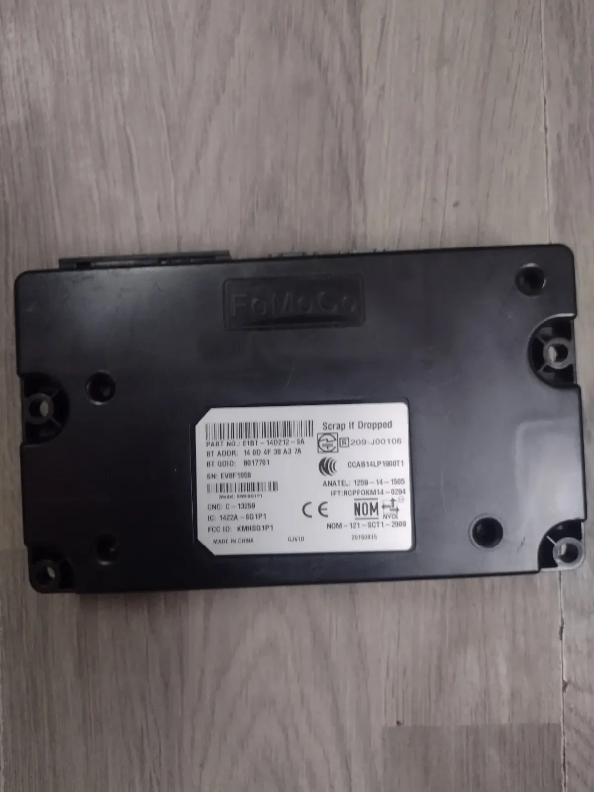 E1BT-14D212-SA Bluetooth  FORD 1422A-SG1P1   E1BT14D212SA | Mobile.bg   1