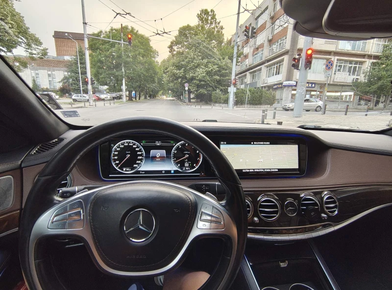 Mercedes-Benz S 500  3xTV, 4matic Long, снимка 8 - Автомобили и джипове - 52840904