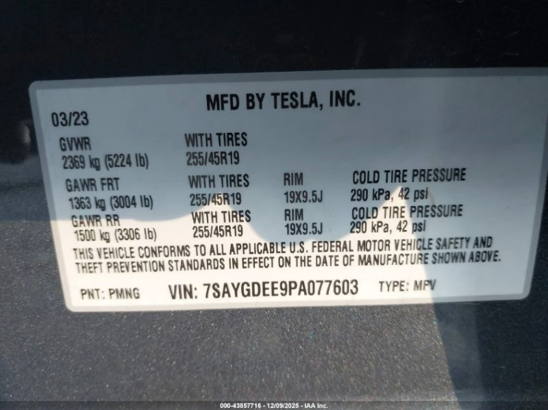 Tesla Model Y Tesla Model Y Long Range AWD (Dual Motor) , снимка 8 - Автомобили и джипове - 52898164