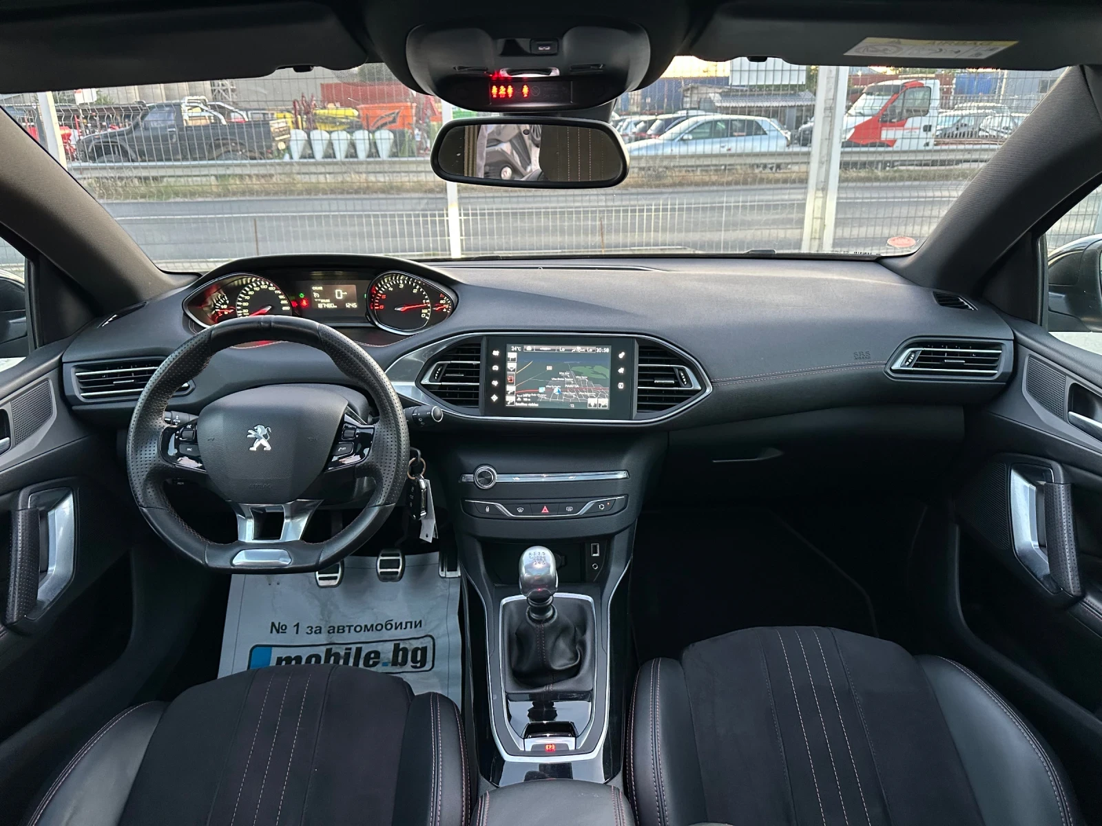 Peugeot 308 GT-Line Нави!Кожа!Лед!Камера!Панорама!EURO 6b - изображение 10