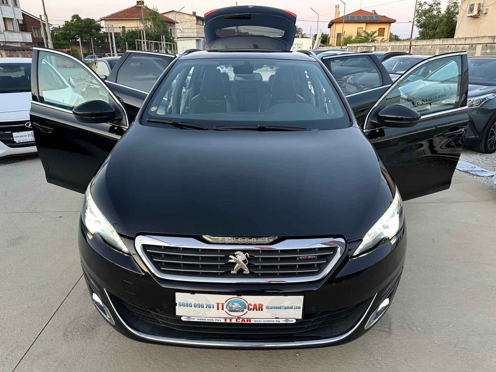 Peugeot 308 GT-Line Нави!Кожа!Лед!Камера!Панорама!EURO 6b - изображение 7