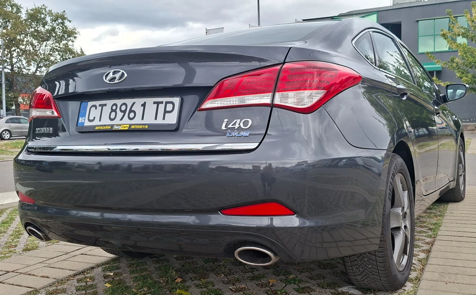 Hyundai I40 1.7 D 115ph. Бартер!, снимка 15 - Автомобили и джипове - 56237689