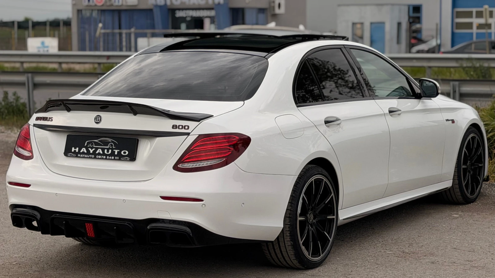 Mercedes-Benz E 220 D= BRABUS= HUD= KEYLESS GO= BURMESTER= 360* КАМЕРА, снимка 5 - Автомобили и джипове - 54357320