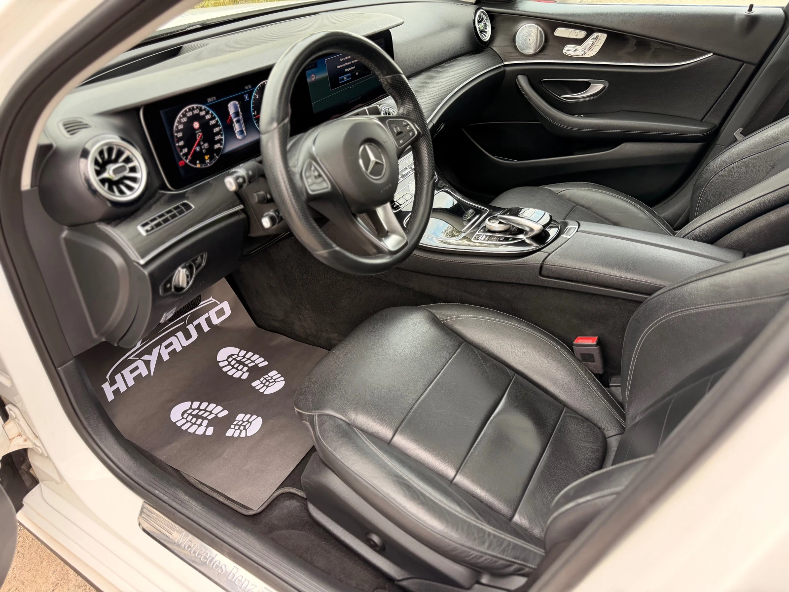 Mercedes-Benz E 220 D= BRABUS= HUD= KEYLESS GO= BURMESTER= 360* КАМЕРА, снимка 9 - Автомобили и джипове - 54357320