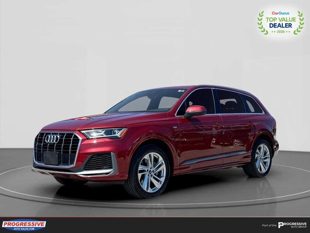 Audi Q7 55TFSI* MATRIX* S* LINE* ПАНОРАМА* МЪРТВАТ* ТОЧКА*