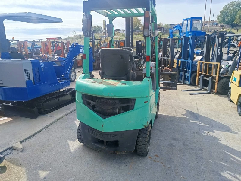 Мотокар Mitsubishi със щипка, снимка 5 - Индустриална техника - 52143932