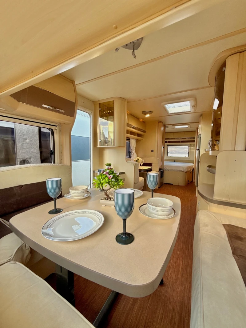 Каравана Hobby VIP 2013  / НОВ ВНОС / РЕГИСТРИРАНА / TOП, снимка 6 - Каравани и кемпери - 52753305