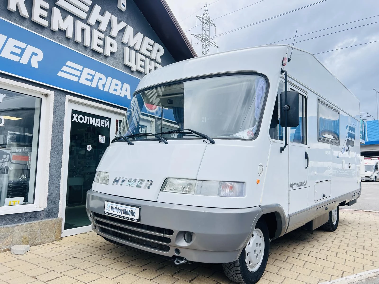 Кемпер HYMER / ERIBA 544, 6 местен