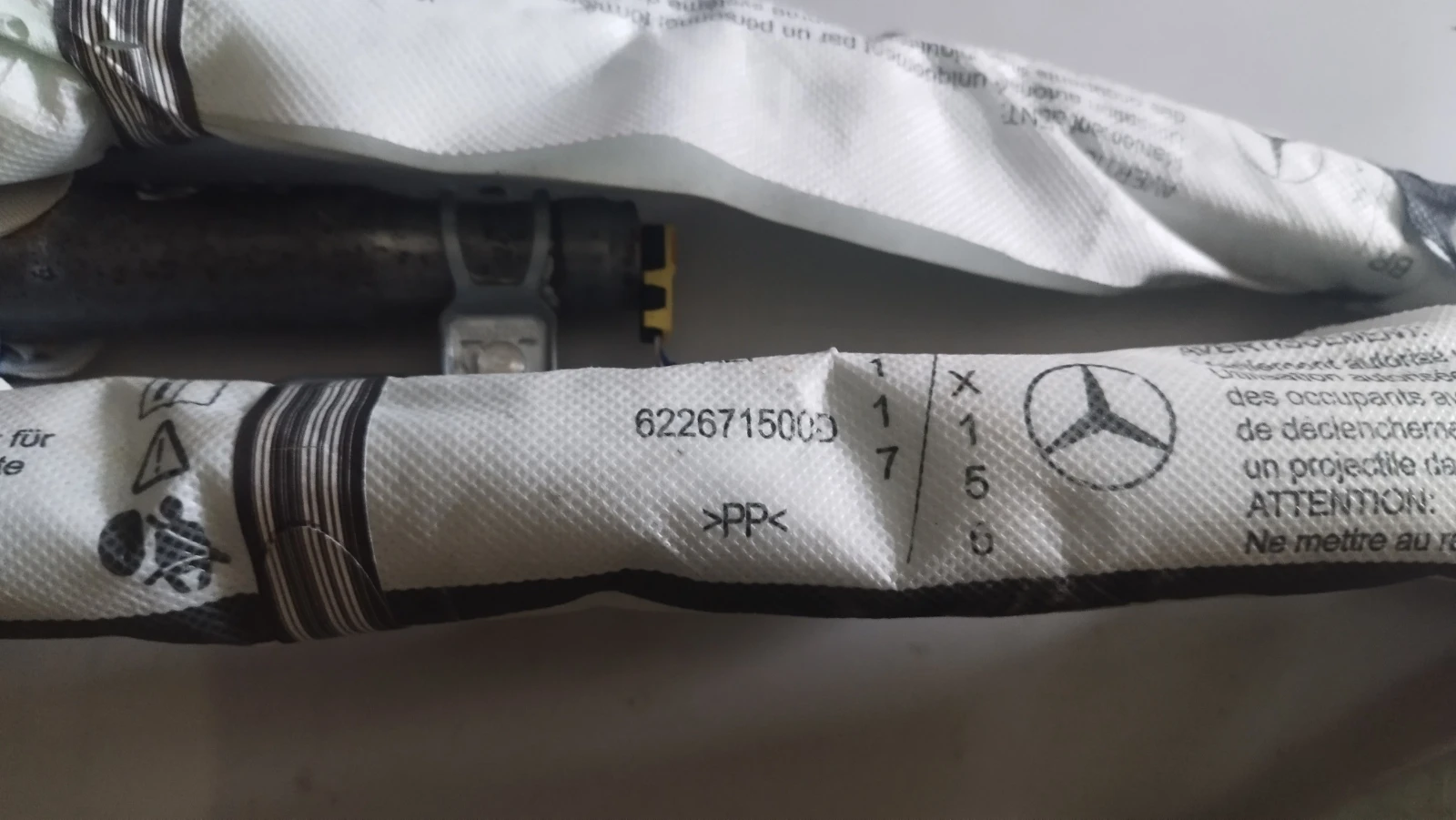 Mercedes GLA класа - оригинален еърбег тип завеса Curtain Airbag 2015-2019 , снимка 7 - Части - 56251626