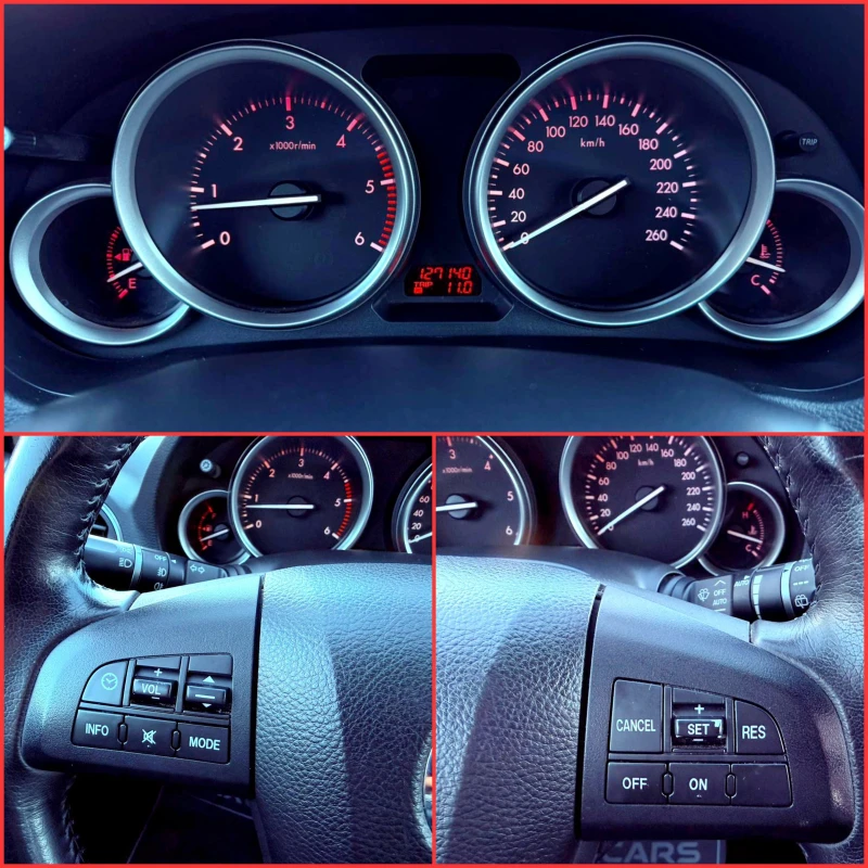 Mazda 6 2.2MZR-CD НОВА-127 000 км, снимка 17 - Автомобили и джипове - 38751888