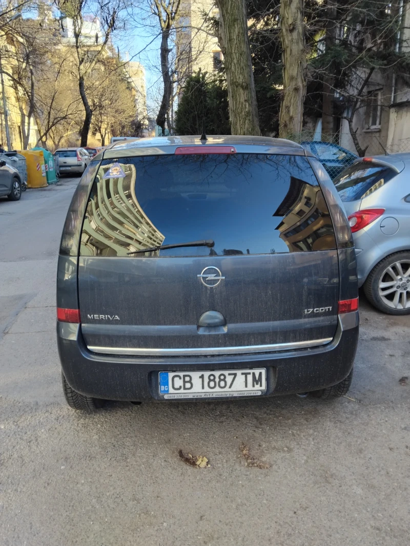 Opel Meriva 1.7cdti, снимка 3 - Автомобили и джипове - 49361811