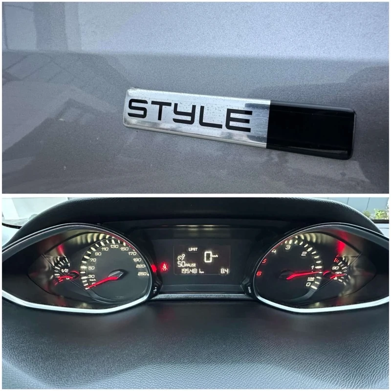 Peugeot 308 1.6HDi/100кс/STYLE/Парктроник/Навигация/, снимка 14 - Автомобили и джипове - 52891727