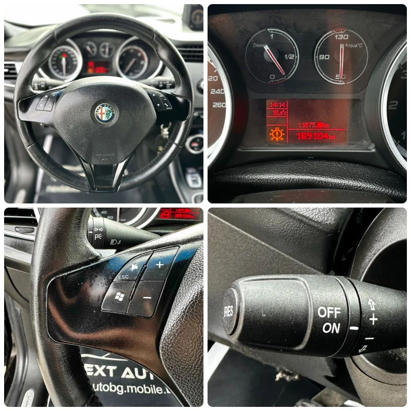 Alfa Romeo Giulietta 2.0JTDm 140HP 169 000KM NAVI EU5A, снимка 14 - Автомобили и джипове - 53467781