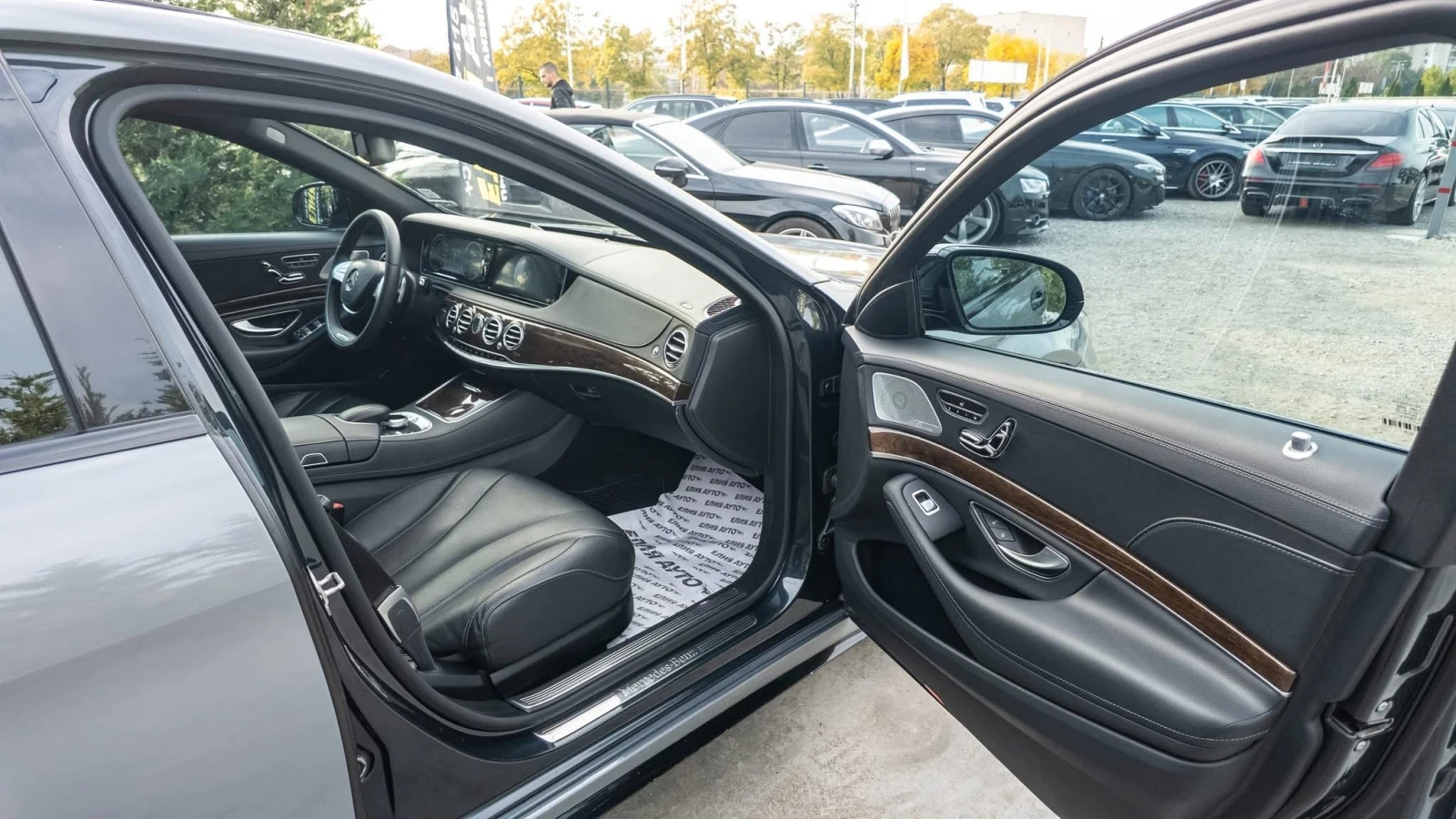 Mercedes-Benz S 350 D 4 MATIC 3 LONG NARDO GREY   100% | Mobile.bg   13