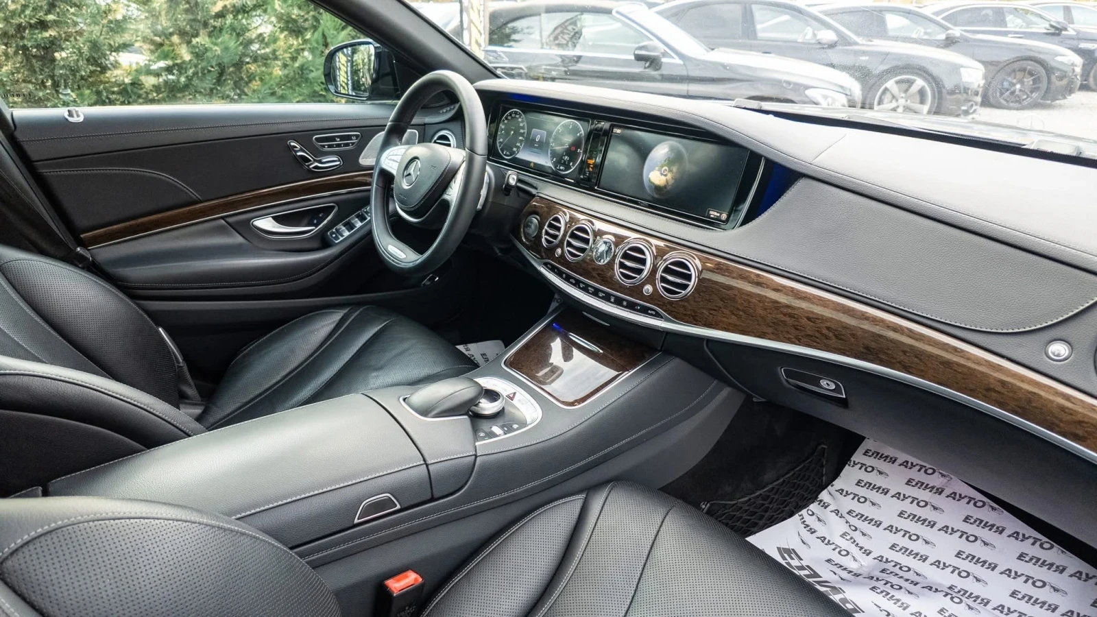 Mercedes-Benz S 350 D 4 MATIC 3 LONG NARDO GREY   100% | Mobile.bg   14