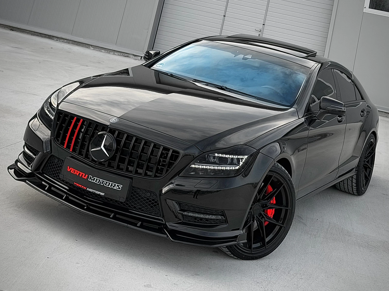 Mercedes-Benz CLS 500 AMG CARBON RENNTECH/ 3xTV/ 4MATIC/ NIGHT VISION/, снимка 2 - Автомобили и джипове - 53772319