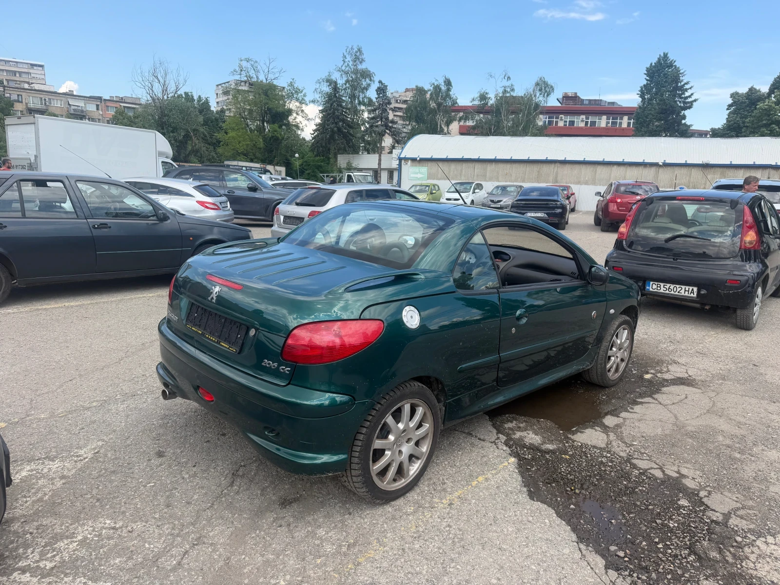 Peugeot 206 Peugeot 206 CC Roland Garros 2.0 136 к.с. | Реални, снимка 11 - Автомобили и джипове - 54807978