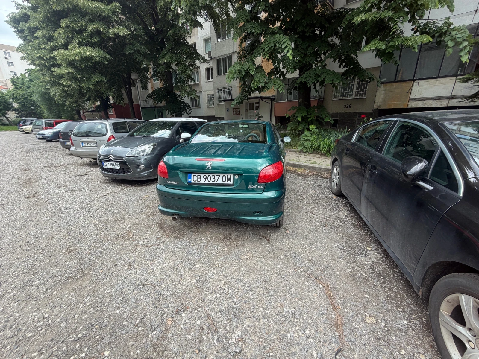 Peugeot 206 Peugeot 206 CC Roland Garros 2.0 136 к.с. | Реални, снимка 5 - Автомобили и джипове - 54807978