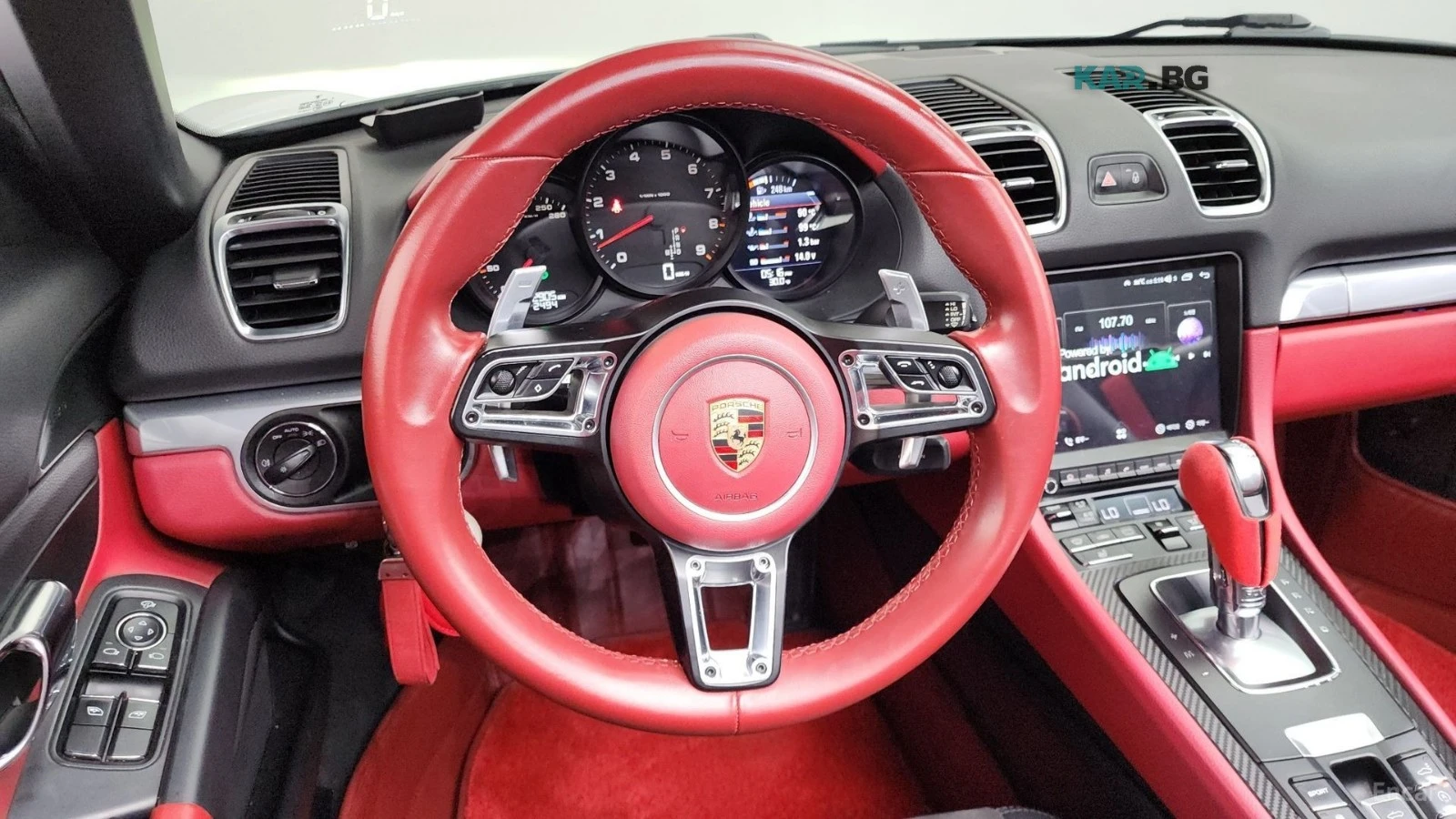 Porsche Boxster 2.7* 981* CABRIOLET* ПОДГРЕВ* КАМЕРА* , снимка 6 - Автомобили и джипове - 55953418