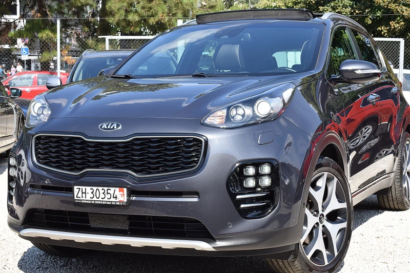 Kia Sportage 1.6ШВЕЙЦАРИЯ-ДИСТРОНИК/КОЖА/НАВИ/LANE ASSIST/ПАНОР - 33900 лв. - 90419694 1