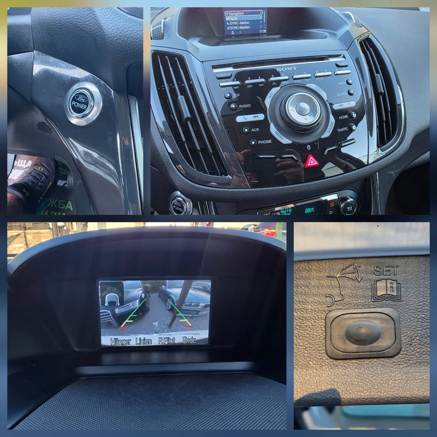 Ford Kuga 2.0TDCI 140K.C. / НАВИ / КАМЕРА / КЕЙЛЕСС, снимка 12 - Автомобили и джипове - 56135993