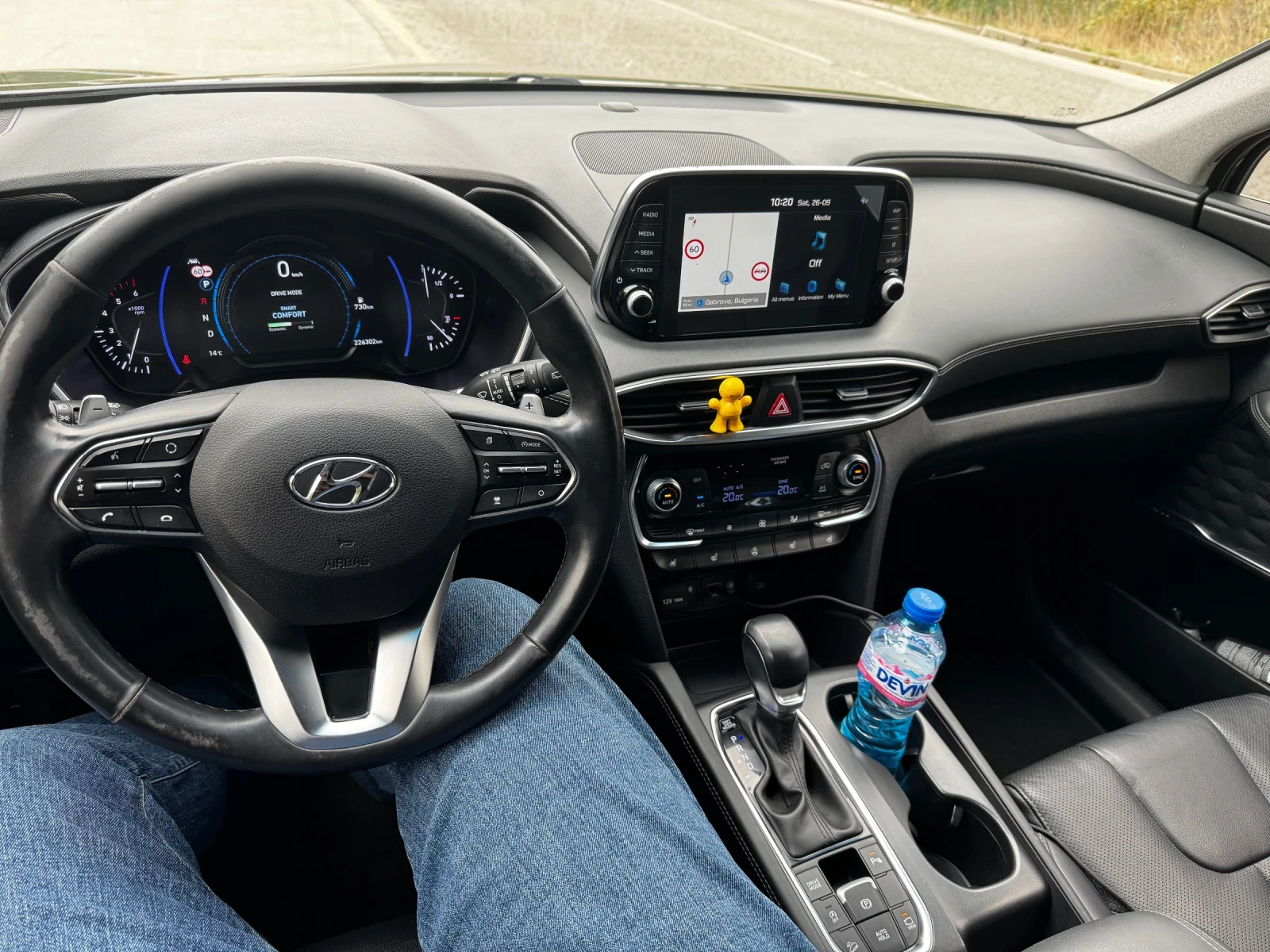 Hyundai Santa fe 2.2Crdi Htrac - Нов от БГ - Всички екстри, снимка 17 - Автомобили и джипове - 56232646