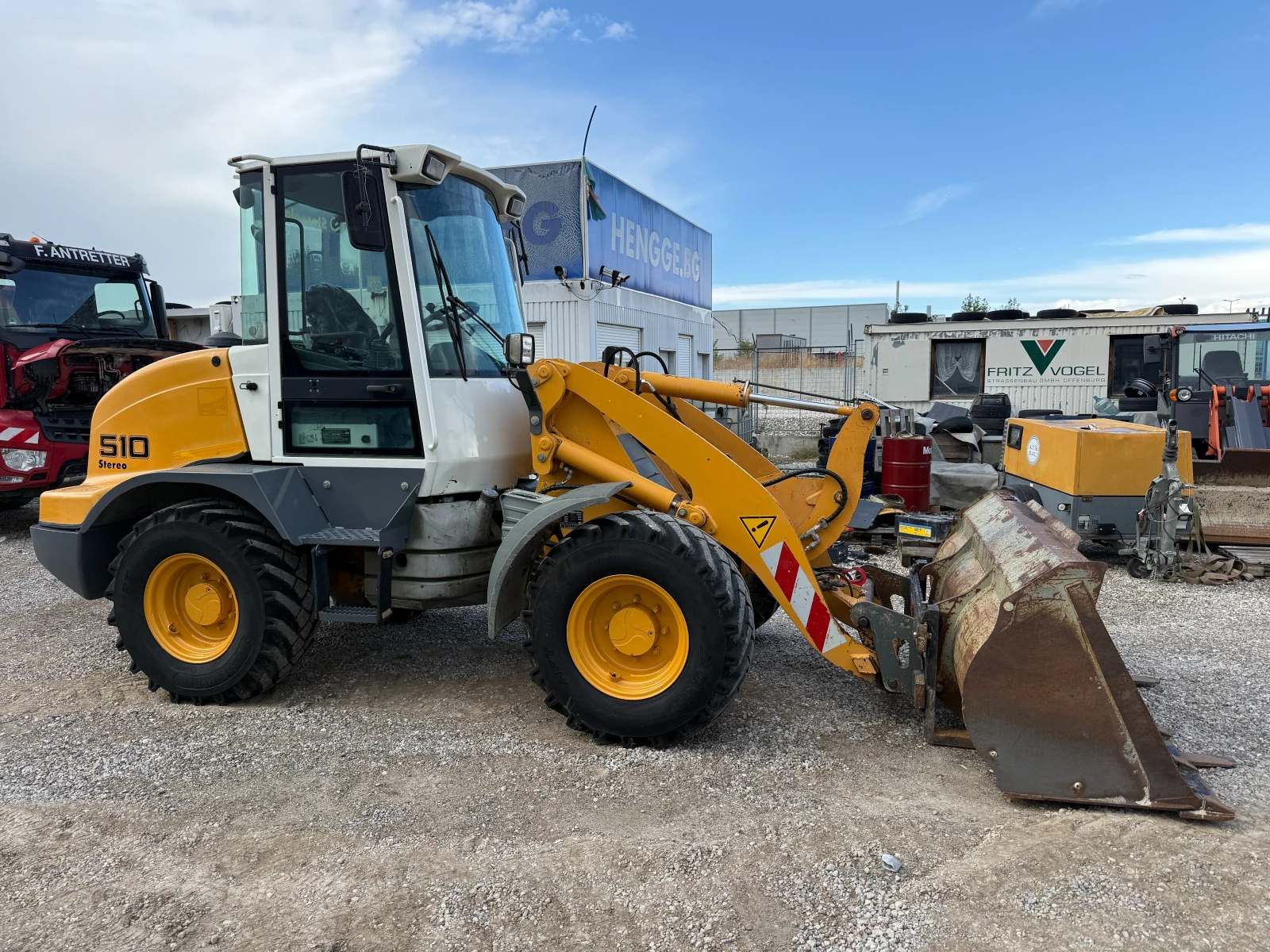Челен товарач Liebherr 510, снимка 6 - Индустриална техника - 56533065