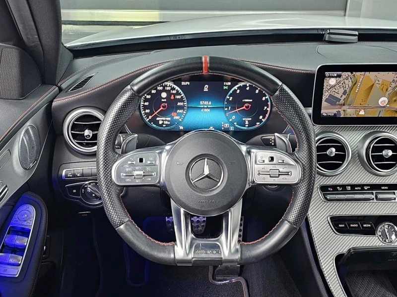Mercedes-Benz C 43 AMG 4MATIC Burmester 42 000km, снимка 12 - Автомобили и джипове - 52796476