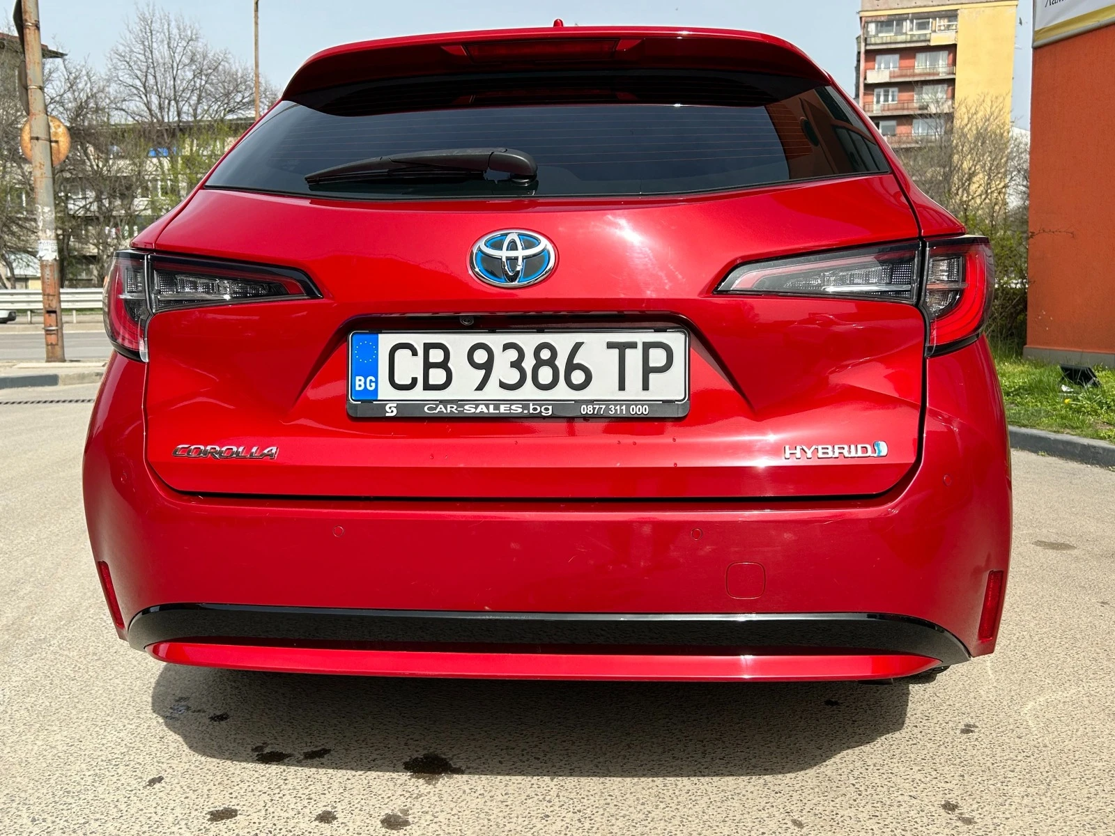 Toyota Corolla ПРОМО Гаранция Огнено Червенa - изображение 3