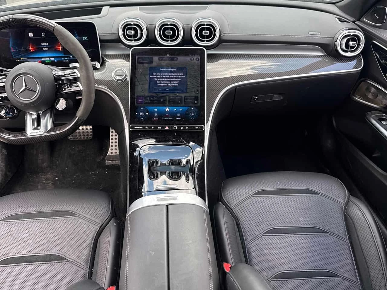 Mercedes-Benz C 63 AMG  S E PERFORMANCE * ���������* 360 ������* BURMASTE | Mobile.bg � ����������� 9