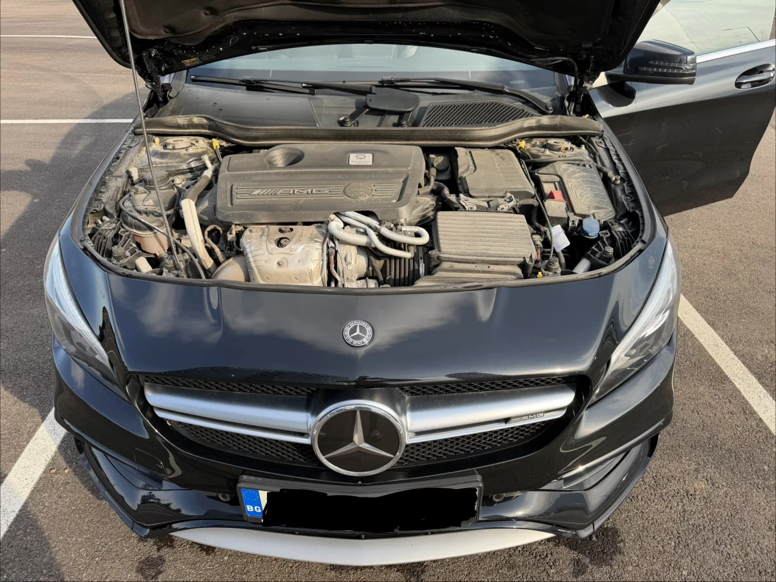 Mercedes-Benz CLA 45 AMG Shooting Brake, снимка 16 - Автомобили и джипове - 55377313