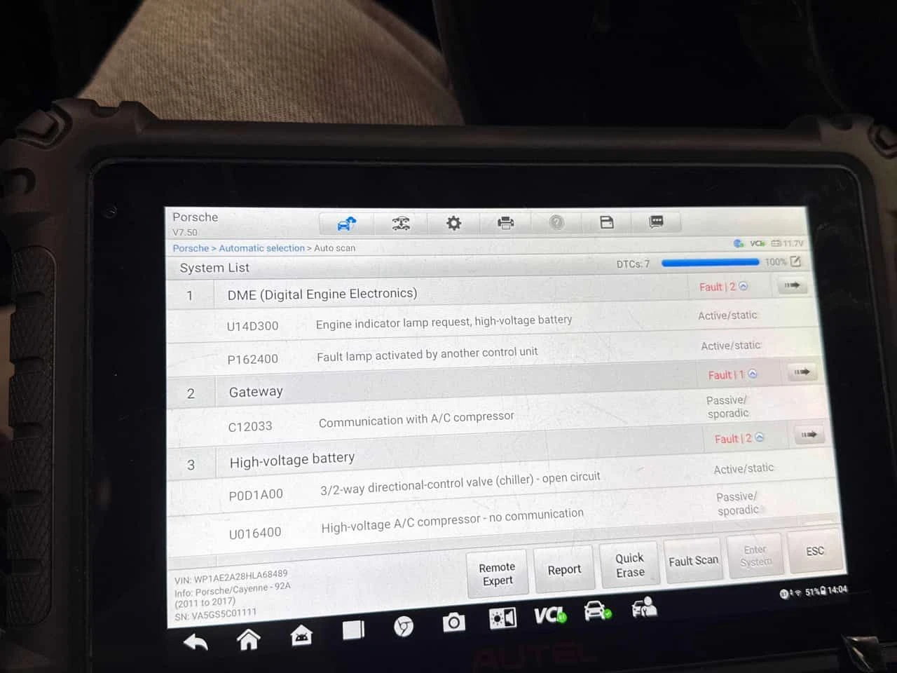 Porsche Cayenne * S E Hybrid * PANO* KEYLESS* ПОДГРЕВ* , снимка 14 - Автомобили и джипове - 54427934