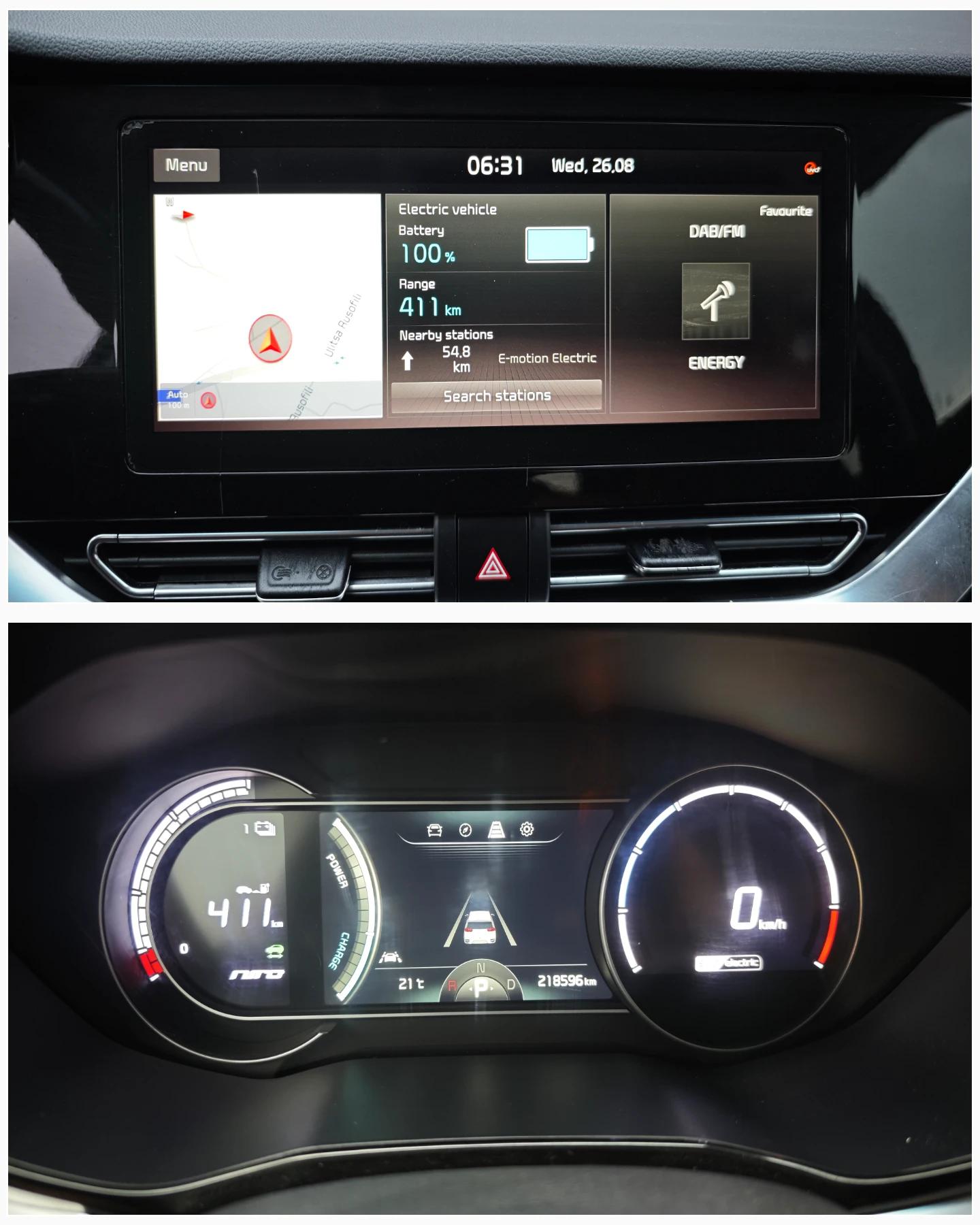 Kia Niro НАЛИЧНА РУСЕ/ТОП/БАТЕРИЯ100SOH/PREMIUM ELECTRIC , снимка 2 - Автомобили и джипове - 55466121