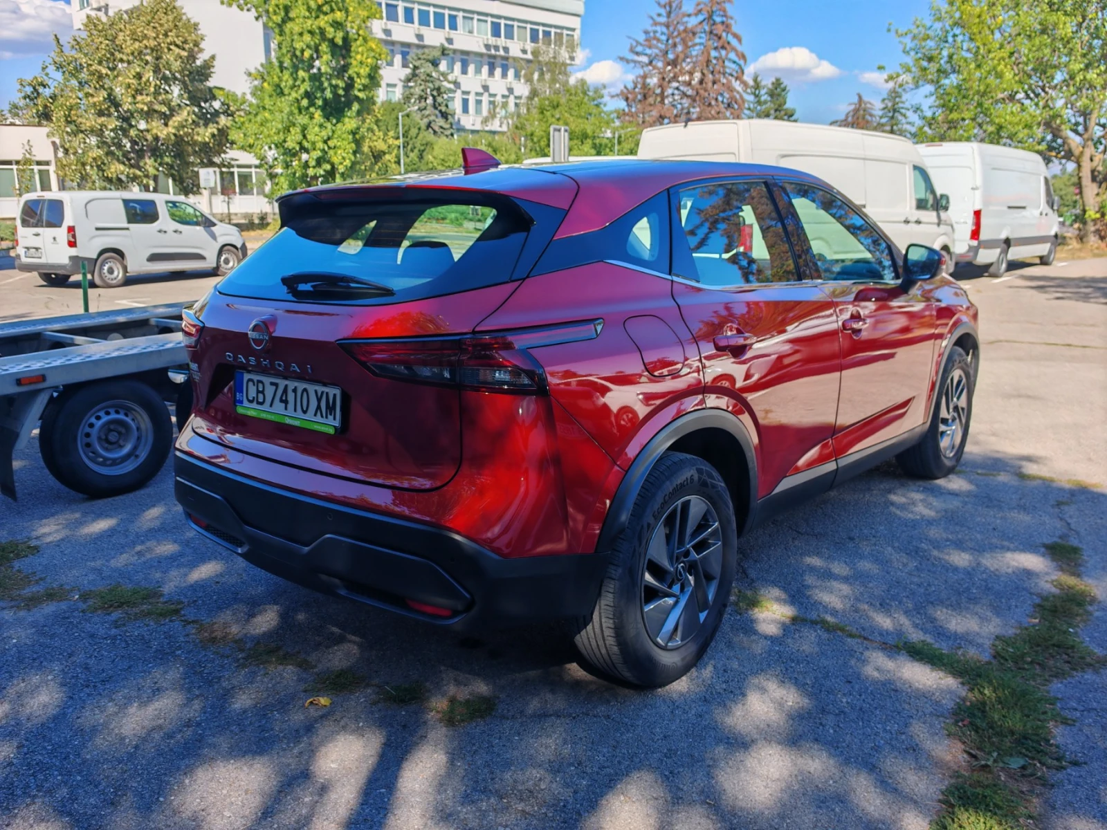 Nissan Qashqai 2390Евро за получаване, 1.3TCe автоматик, снимка 5 - Автомобили и джипове - 55735157