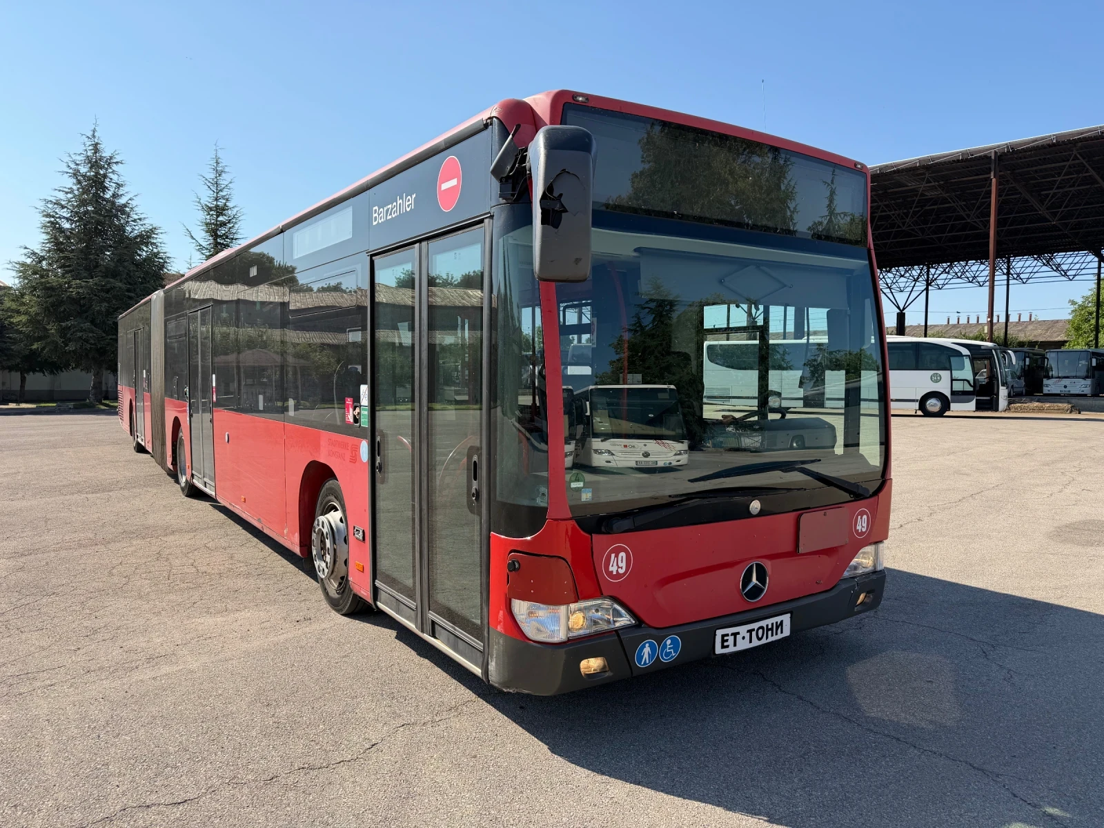 Mercedes-Benz Citaro O 0530 G EEV ХАРМОНИКА Съчленен  градски  