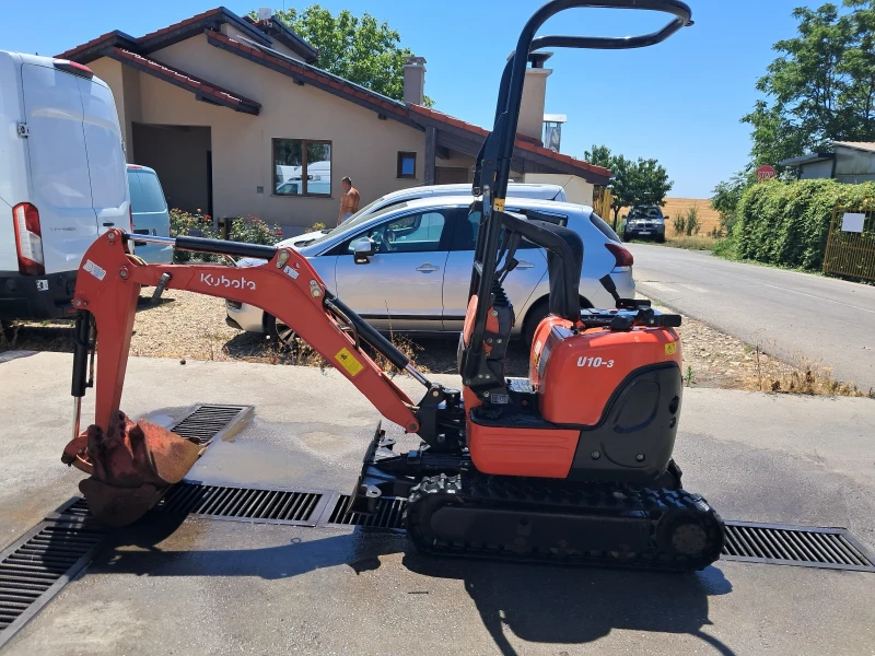 Багер Kubota U10-3, снимка 4 - Индустриална техника - 50299127