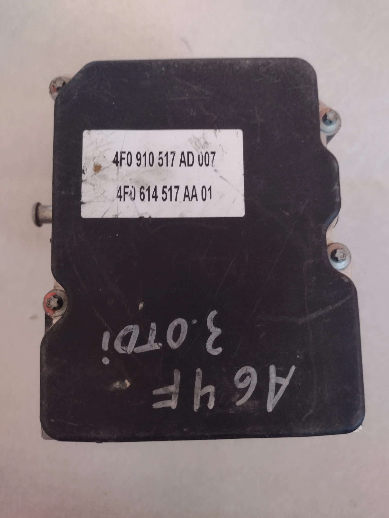 4F0 910 517 AD 4F0 614 517 AA ABS ����� AUDI A6 3.0TDI 4F0910517AD 4F0614517AA 0265235103 0265950557 | Mobile.bg � ����������� 2