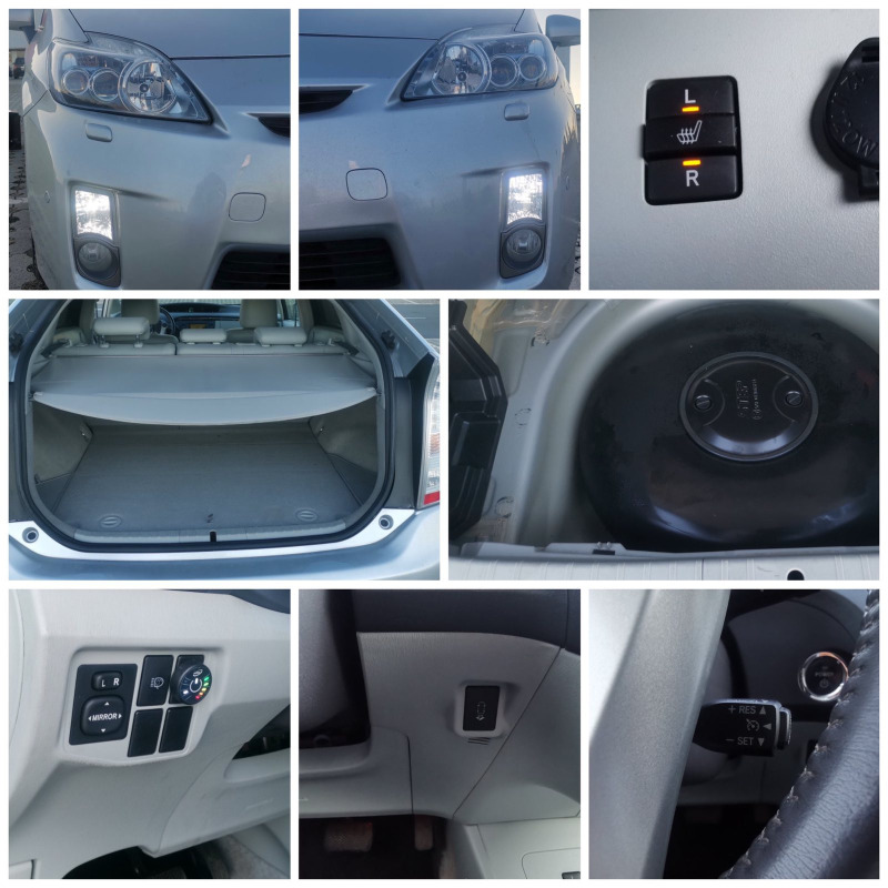 Toyota Prius Тойота приус 1.8 хибрид LPG, снимка 17 - Автомобили и джипове - 44940484