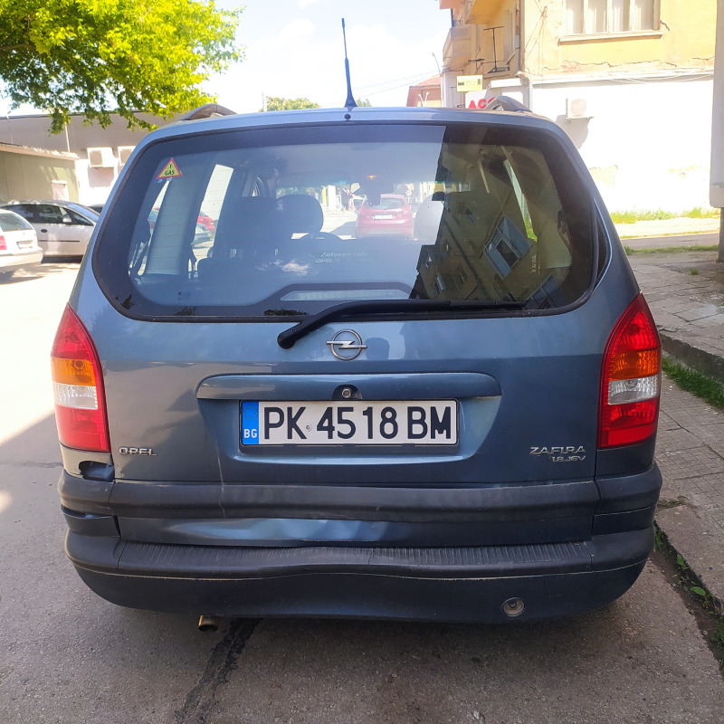 Opel Zafira, снимка 1 - Автомобили и джипове - 45796691