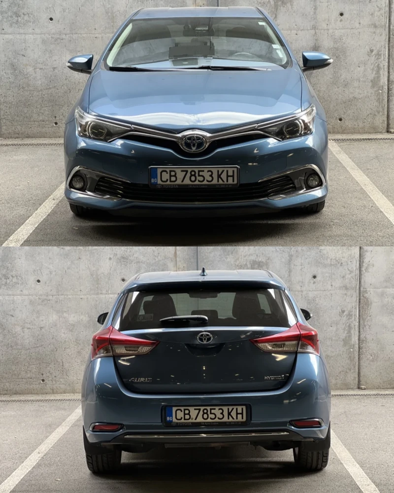 Toyota Auris с Гаранция/1.8 Hybrid/Keyless/Lane & park assist/, снимка 5 - Автомобили и джипове - 47778149