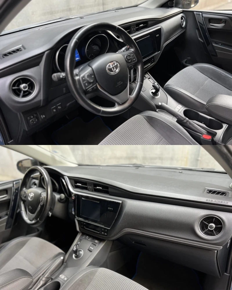 Toyota Auris с Гаранция/1.8 Hybrid/Keyless/Lane & park assist/, снимка 13 - Автомобили и джипове - 47778149