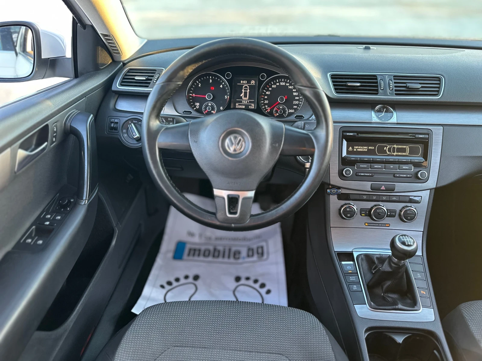 VW Passat 1.6TDI 105 HP BLUEMOTION/ 6-/ COMFORT LINE | Mobile.bg   10