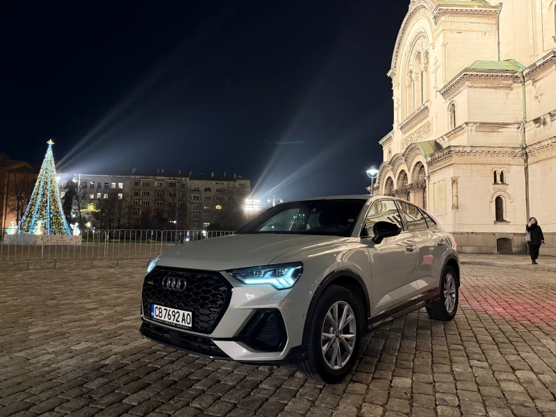 Audi Q3 40TDI* Quattro* Sportback* S-Line, снимка 2 - Автомобили и джипове - 48342159