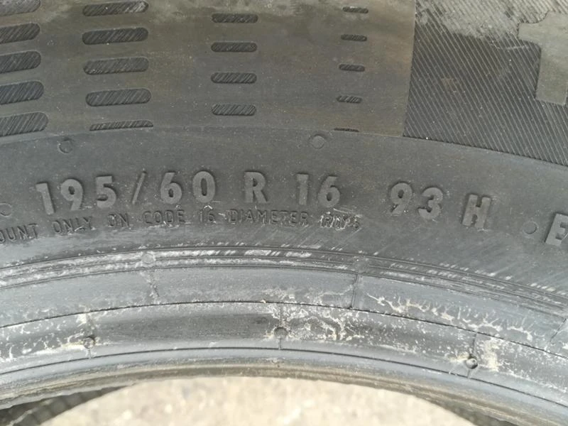 Гуми Летни 195/60R16, снимка 5 - Гуми и джанти - 33016363