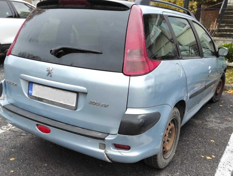 Peugeot 206, снимка 5 - Автомобили и джипове - 47116676