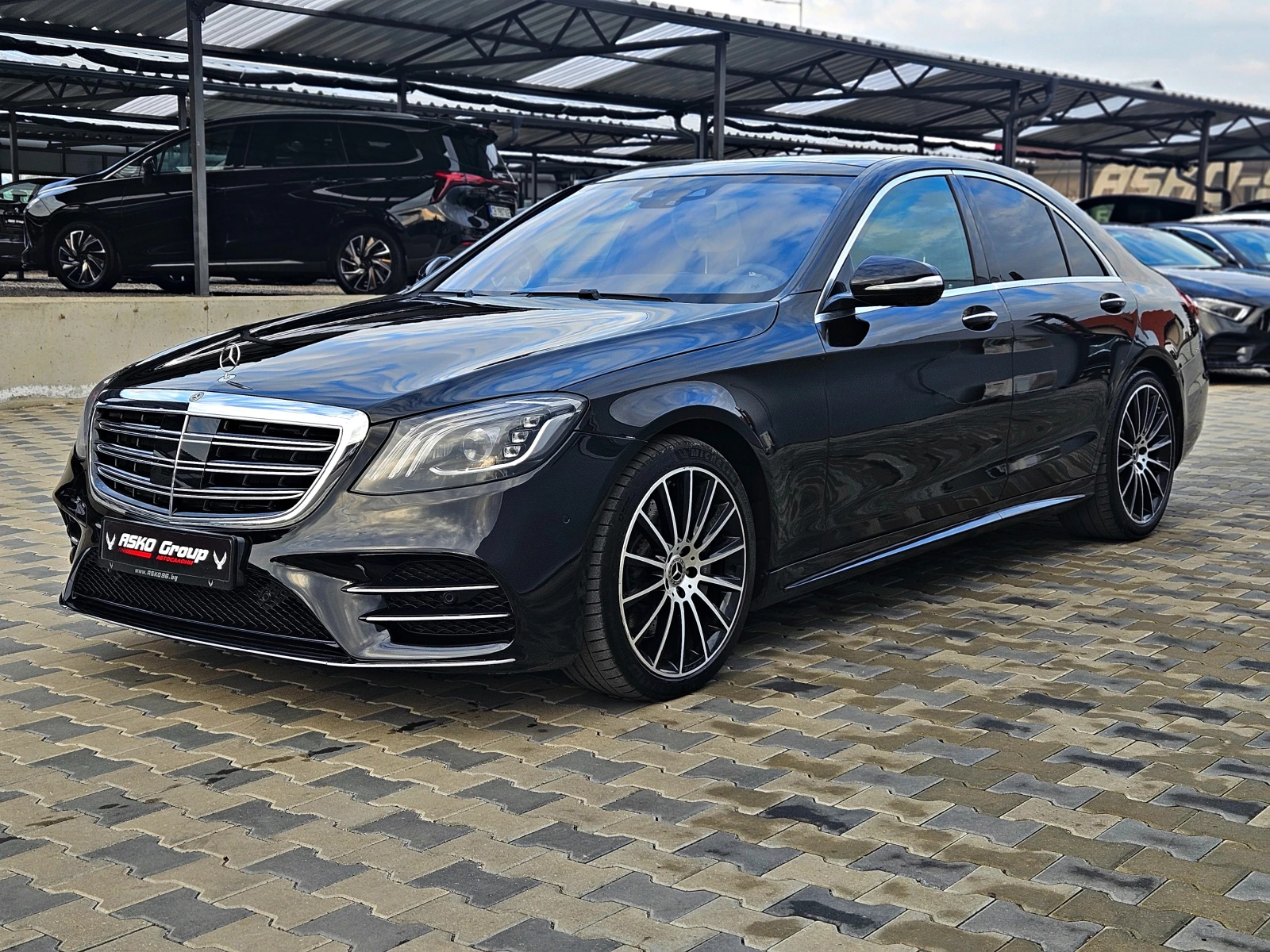 Mercedes-Benz S 400 ! AMG/4MAT/9G/DISTR/HUD/ВАКУМ/ОБДУХ/360САМ/МАСАЖ/L, снимка 1