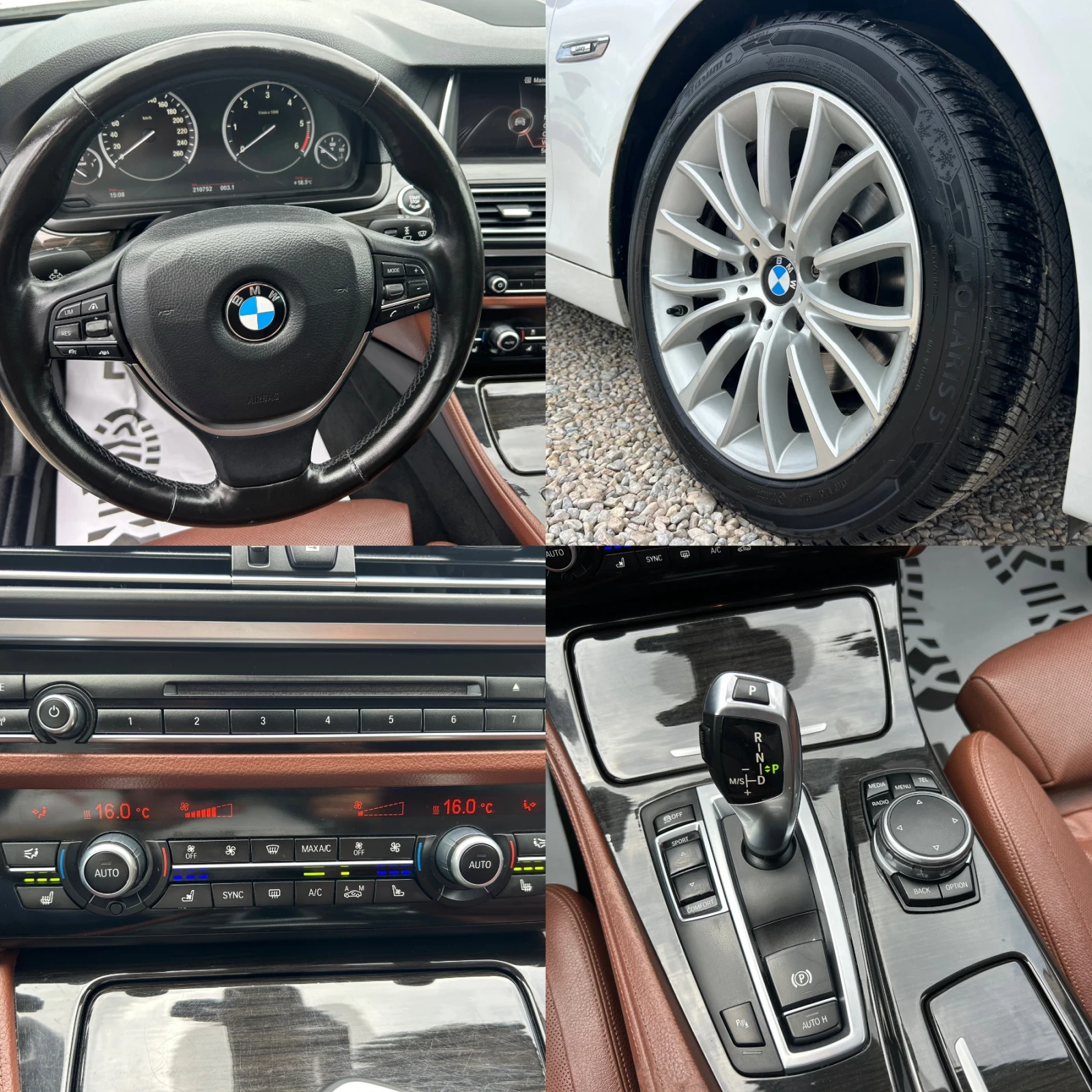 BMW 520 * 2.0* 190к.с* LUXORY* FULL* OPTION* , снимка 13 - Автомобили и джипове - 54457755