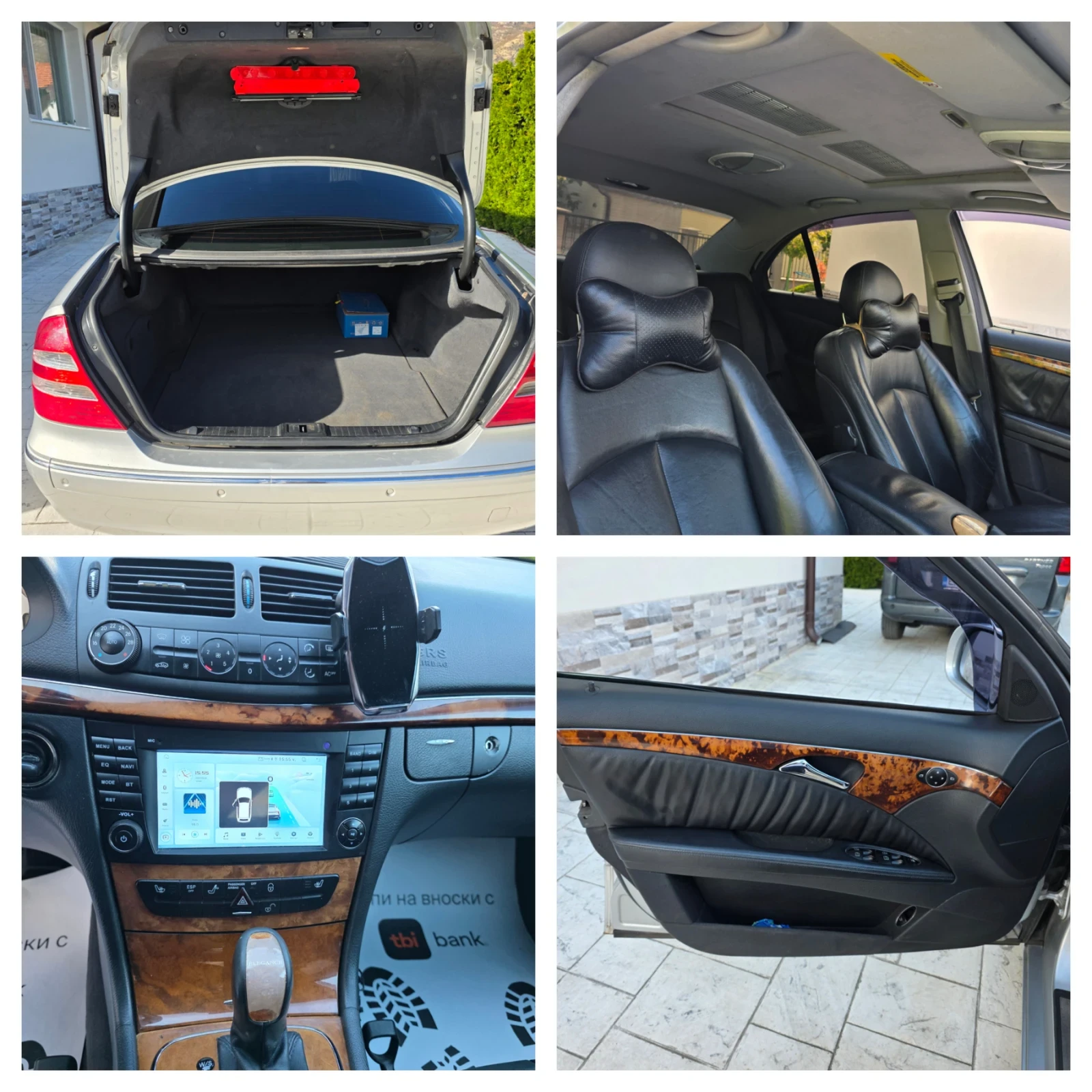 Mercedes-Benz E 240 2.4 НАПЪЛНО ОБСЛУЖЕН , снимка 16 - Автомобили и джипове - 56299440