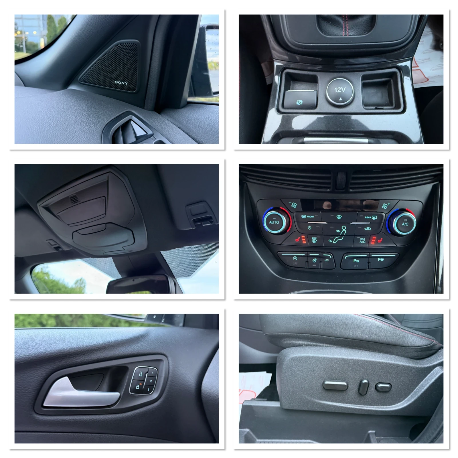 Ford Kuga 2.0TDCI-2КОМПЛЕКТА ГУМИ С ДЖАНТИ-СТ ПАКЕТ-, снимка 13 - Автомобили и джипове - 56167744